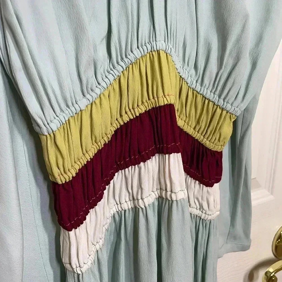 Marni Dress SZ 4 Blue long sleeve dress - Picture 6 of 10